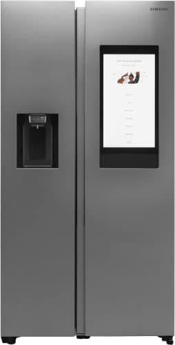 Samsung Family Hub™ RS6HA8891SL Wifi Connected Plumbed American Fridge Freezer with Family Hub™, Digital Inverter Compressor, Plumbed Water Dispenser