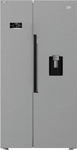 Beko ASD2442VPS 576L American Style NeoFrost Fridge Freezer - Stainless Steel