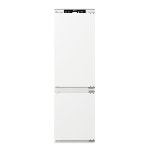Fridgemaster MBC55252NE Built in Fridge Freezer, Dual cooling system, Convert function, Electronic touch control, E rated, 54.5D x 54W x 177.2H cm, White