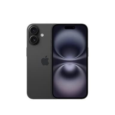 Apple iPhone 16 Plus, 256GB, Black (Renewed)