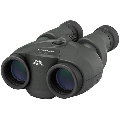 Canon 10x30 IS II Small Compact Lightweight Portable Travel Binoculars - 10x Magnification - Built-in Image Stabilizer - Rubber Eyecups, Fingertip Control- Ideal for travel, birdwatching, sports