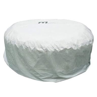 MSpa Overall Inflatable Spa Fits All 6 Bathers Persons Hot Tubs Round Or Square Furniture Patio Cover Large, Grey, 6 BATHERS-215 x 70CM, A-465