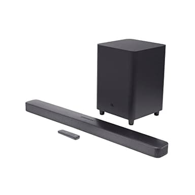 JBL Bar 5.1 Soundbar with Built-in Virtual Surround, 4K and 10" Wireless Subwoofer (2019 Model)