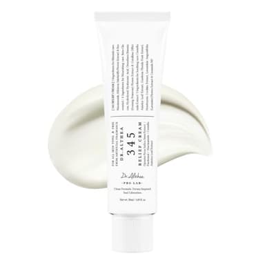 Dr.Althea 345 Relief Cream | Daily Face Moisturizer | Blemish Relief Care | Soothing Recovery & Moisture with Niacinamide, Panthenol | Korean Vegan Skin Care for All Skin Types | 50ml (Pack of 1)
