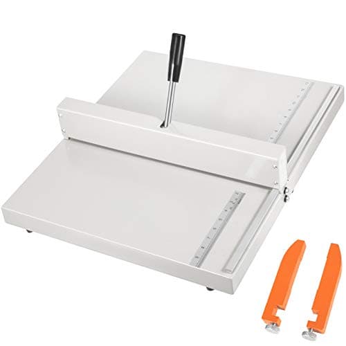 VEVOR Manual Folding Machine, 48 cm Paper Folders with Magnetic Backstop A3 Manual Folding Iron and Aluminium Hand Folding Handle with Precise Scale for Card Folder