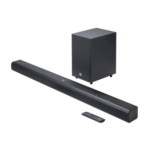 JBL Cinema SB 550 3.1 Channel Soundbar with Wireless Subwoofer and Dolby Audio, 250 W, HDMI ARC and Wireless Bluetooth Streaming, Black, UK Plug (Type G)