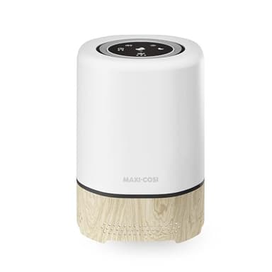 Maxi-Cosi Clean 3-in-1 Air Purifier, HEPA H13 Filter Air Purifier for Bedroom, Timer and Night Light, Sounds, Air Filter for Allergies, Air Cleaner Compatible with Alexa and Google Assistant