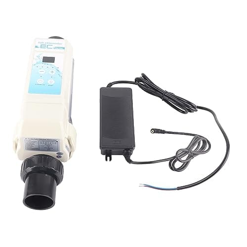 Changor Salt Chlorinator, 20g/h Chlorine Generator System Water Level Detection Plastic Salt Level Poolspawatertreatment