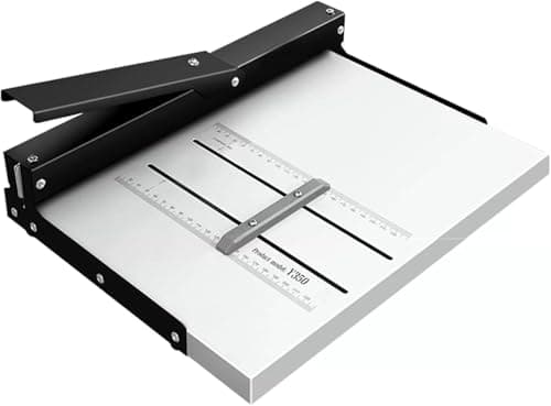 Manual Creasing Machine, A3 Paper folding machine Heavy Duty paper scorer folder creaser scoring machine tool A4 paper creaser book press, commercial office letter folding machine card machine