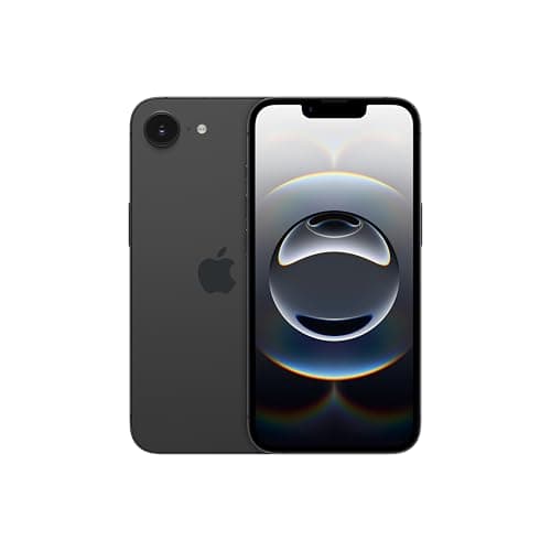 Apple iPhone 16e 256GB: Built for Apple Intelligence, A18 Chip, Supersized Battery Life, 48MP Fusion Camera, 6.1-inch Super Retina XDR Display; Black