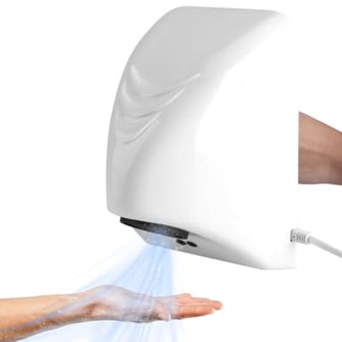 Jadeshay Hand Dryer High Speed Hand Dryer Electric Automatic Induction Hands Drying Device - Household Hotel Commercial Hand Dryer for Toilets