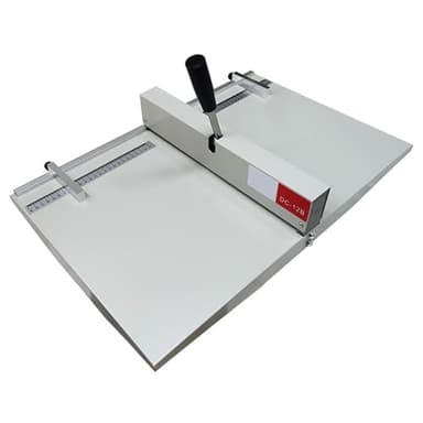 Manual Paper Creaser Creasing Machine,Heavy Duty Creaser Scorer with 2 magnet Backs,A4 Paper Card A3 paper folder creaser scoring tool,commercial office Desktop Paper folding machines card machine