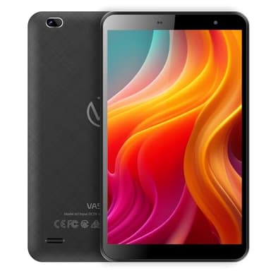 VASOUN 7 inch Tablet, Android 13, Tablet PC with 32GB, 1024x600 HD IPS Display, Quad Core Processor, Dual Camera, WIFI, Bluetooth, Portable Tablets PC with Case, Black
