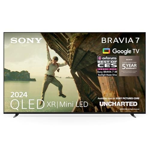 Sony 4K Smart TV K55XR70 (2024) 55" QLED XR Mini LED HDR UHD Google TV (Renewed)