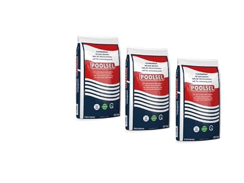 Poolsel Swimming Pool Salt 25kg x 3 bags