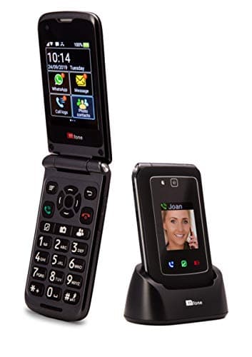 TTfone Titan TT950 Whatsapp Touchscreen Senior Big Button Flip Mobile Phone - Easy and Simple to Use