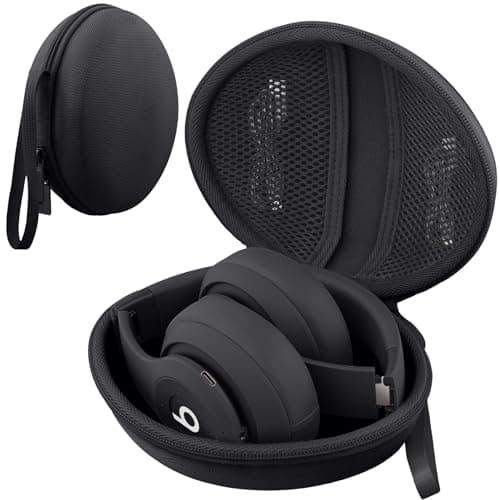 co2CREA Hard Travel Case for Beats Dr. Dre Studio Pro /Studio3 /Solo pro /Solo4 /Solo3/ Solo2 /Solo Wireless Noise Cancelling Over-Ear Headphones (Case Only)