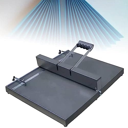OPSREY 350mm Manual Creasing Machine, Scoring Paper Creasing Machine, A3/A4 Paper Folding Machine, Desktop Heavy Duty Metal Paper Creaser for Greeting Cards Booklets Photo Papers