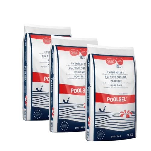 Poolsel | 3 x 25kg| Granular Swimming Pool Salt