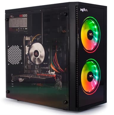 Veno Scorp Budget Gaming PC Intel Core i3-8GB RAM - 500GB HDD – GT 710 2GB NOVA ARGB Gaming Case - WINDOWS 10