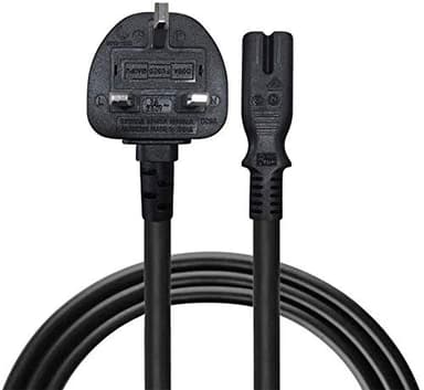 1/2/3/5 METER LONG UK MAIN POWER AC LEAD CABLE FOR JBL BAR 2.0 COMPACT SOUND BAR (2M)