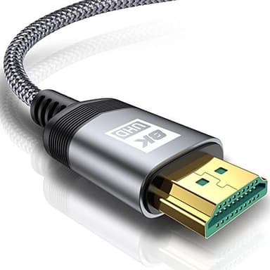 8K HDMI 2.1 Cable 10M, Ultra HD High Speed 48Gpbs 8K@60hz 4K@120hz 144Hz eARC HDR10 4:4:4 HDCP 2.2 & 2.3 Dolby Compatible with PS5/ Fire TV/Roku TV/Playstation 5/Xbox Series X/Samsung/Sony/LG