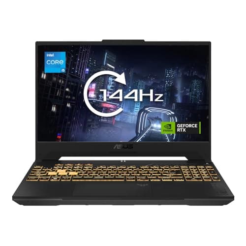 ASUS TUF F15 FX507ZCA 15.6" Full HD 144Hz Gaming Laptop (Intel i5-12500H, NVIDIA GeForce RTX 3050, 16GB RAM, 512GB PCIe SSD, Windows 11 Home)