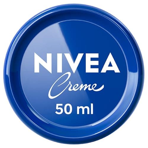 NIVEA Creme Jar (50ml), Moisturising Cream Provides Intensive Protective Care for Soft and Supple Skin, Ideal for Daily Use as a Face, Hand, or Body Cream
