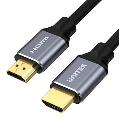 UNITEK HDMI 2.1 Cable 3M 8K Ultra High Speed HDMI Smooth 8K @ 60Hz, 4K @ 120Hz Dynamic HDR 10+, Dolby Vision, eARC for OLED TV, Gaming, Xbox Series X, PS5 Aluminium Connectors, Flexible
