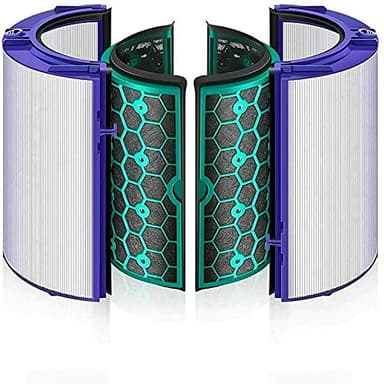 WSRYFDC BuyParts Replacement Filter for Dyson Pure Hot Cool HP04 and Pure Cool TP04 DP04 Air Purifier & Fan, Sealed Two Stage 360° Filter System (compares to Dyson 969048-02)