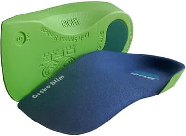 Orthotic ¾ Insoles. High Performance. Comfort Fit. Weak & Fallen Arches. Flat Feet & Plantar Fasciitis. Arch Support (M 7-8.5)
