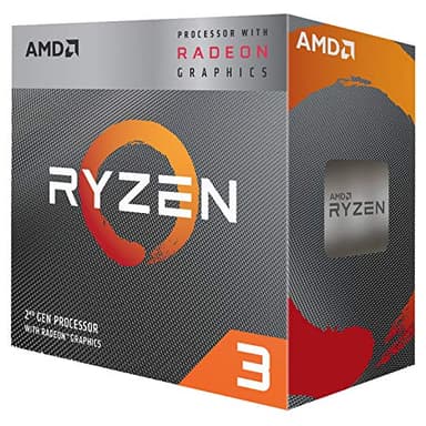 AMD Ryzen 3 3200G, PC processor, 3.6 GHz (maximum frequency: 4.0 GHz), 4 MB L3 Cache, AM4 socket, Radeon Vega 8 integrated GPU