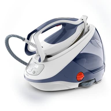 Tefal ProExpress Protect Steam Generator Iron, 7.5-Bar High Pressure, 560g/min Steam Boost, 135g/min Steam Output, No-Setting Technology, Anti-Drip Protection, 1.8 Litre, Blue & White,GV9224